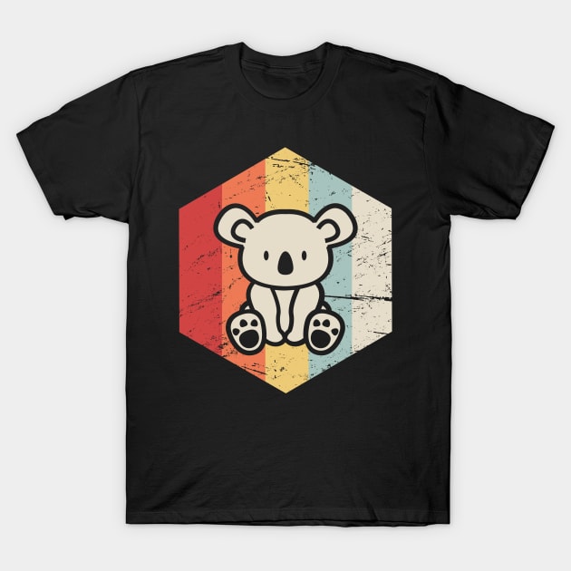 Retro 70s Koala T-Shirt by MeatMan